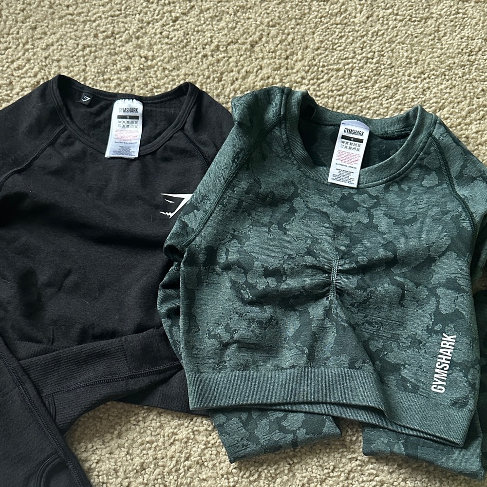 Gymshark women’s long sleeve workout tops